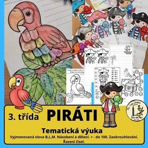 Piráti - tematická výuka 3. třída