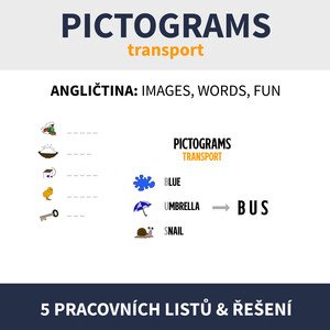 ENG - PICTOGRAMS / TRANSPORT (piktogramy na téma)