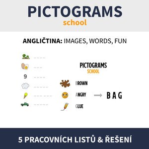 ENG - PICTOGRAMS / SCHOOL (piktogramy na téma)