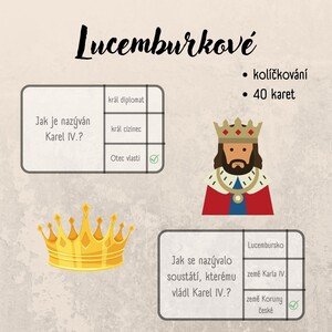 Lucemburkové - kolíčkování