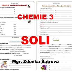 CHEMIE 3 - Soli