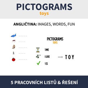 ENG - PICTOGRAMS / TOYS (piktogramy na téma)