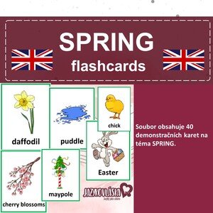 Spring flashcards
