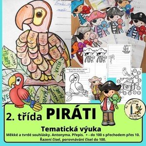 Piráti - tematická výuka 2. třída