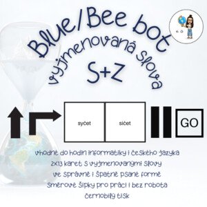 Blue bot/Bee bot vyjmenovaná slova po S+Z