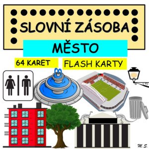 TOWN - flashcards / MĚSTO - flash karty