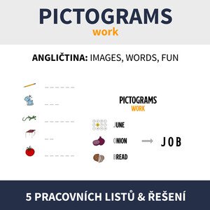 ENG - PICTOGRAMS / WORK (piktogramy na téma)