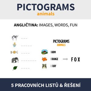 ENG - PICTOGRAMS / ANIMALS (piktogramy na téma)