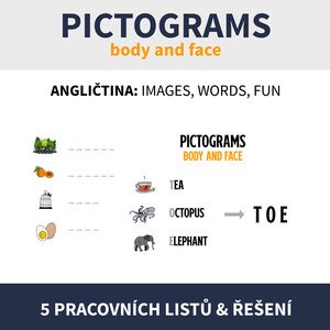 ENG - PICTOGRAMS / BODY AND FACE (piktogramy na téma)