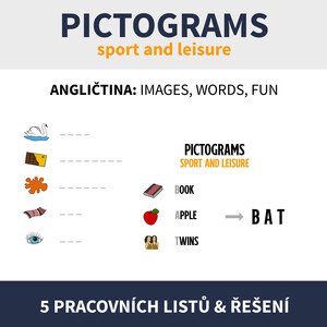 ENG - PICTOGRAMS / SPORT AND LEISURE (piktogramy na téma)