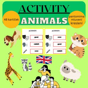 Animals - ACTIVITY (48 cards)