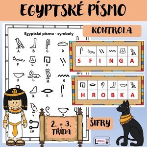 Egyptské písmo = šifry