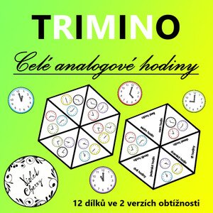 Trimino - Celé analogové hodiny
