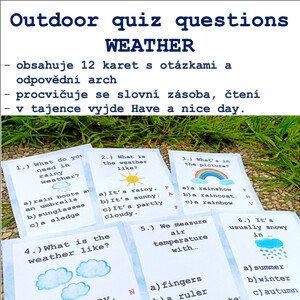 Outdoor quiz questions WEATHER