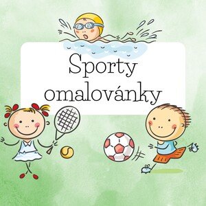 Sporty-omalovánky