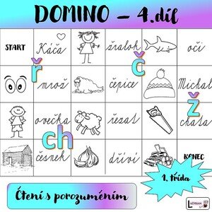 Domino - 4.díl, čtení s porozuměním