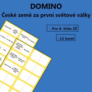 Domino - České země za první světové války