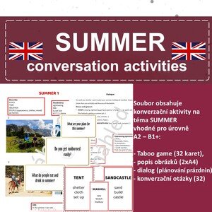 Summer conversation activities
