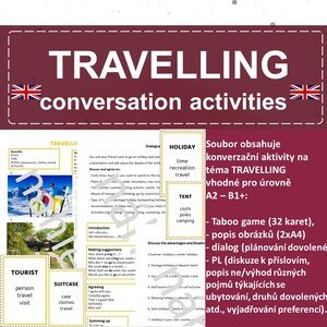 Travelling conversation activities