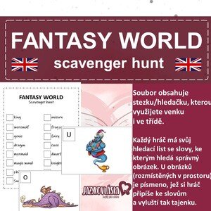 Fantasy World scavenger hunt