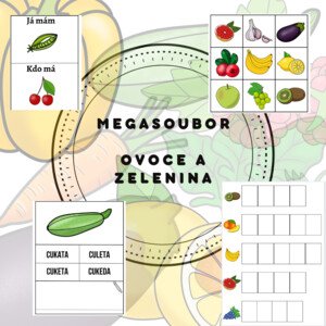 Megasoubor - ovoce, zelenina