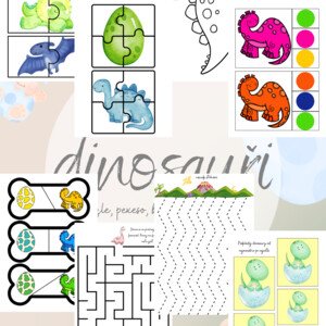 Dinosauři - soubor aktivit pro děti