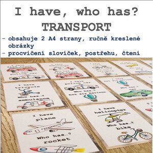 I have, who has? Transport