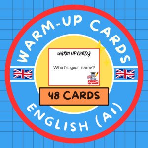 WARM-UP cards (AJ_A1) -48 cards