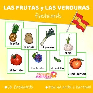 Las frutas y las verduras flashcards