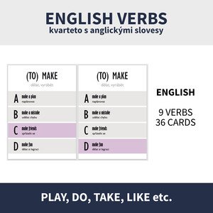 ENG - VERBS (KVARTETO - play, do, have, like, do etc.)
