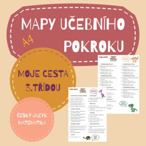 MAPY UČEBNÍHO POKROKU - 3.ročník - A4