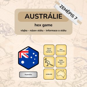 Austrálie - hex game