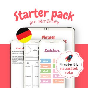 Starter pack pro němčináře: set 4 materiálů na začátek roku