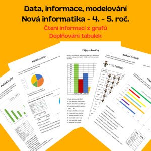 Data, informace, modelování - 4. - 5. ročník