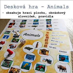 Desková hra - Animals