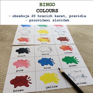 Bingo - Colours