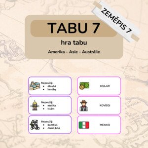 Tabu 7 - Amerika, Asie, Austrálie