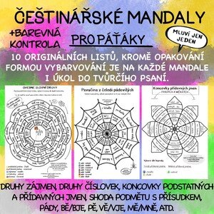 ČEŠTINÁŘSKÉ MANDALY - 5. třída