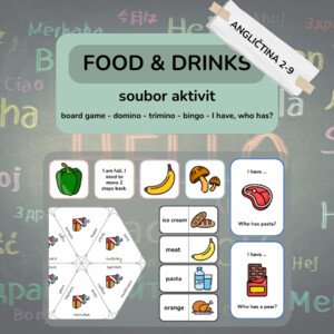 Food & drinks - soubor 5 aktivit