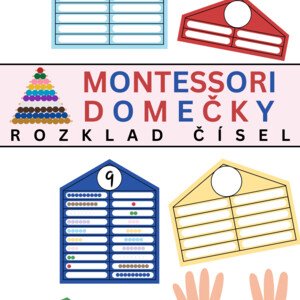 Rozklad čísla - Montessori domečky