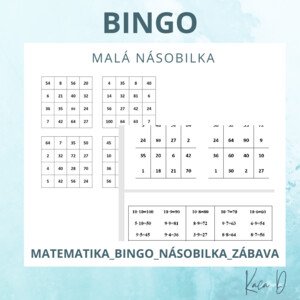 Bingo - malá násobilka