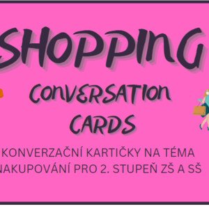 Shopping - conversation cards