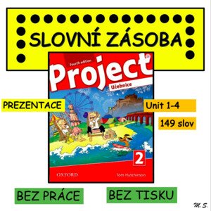 Project 2 - flashcards - prezentace Unit 1-4