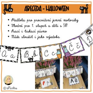 Abeceda - Halloween