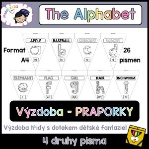 The alphabet - ČERNOBÍLÉ PRAPORKY
