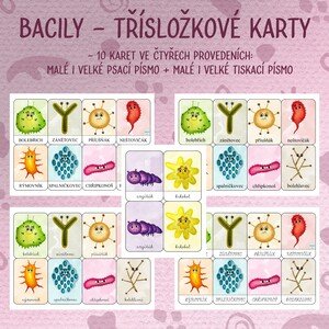 Bacily - Třísložkové karty