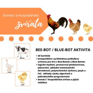 Domácí zvířata (Bee-Bot, Blue-Bot)