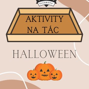 Aktivity na tác Halloween 