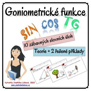Goniometrické funkce - obrázkové příklady
