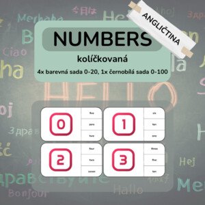 Kolíčkovaná - numbers